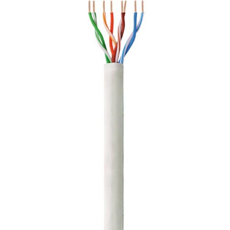 Techly ITP8-FLU-0100 câble de réseau Gris 100 m Cat5e U/UTP (UTP)