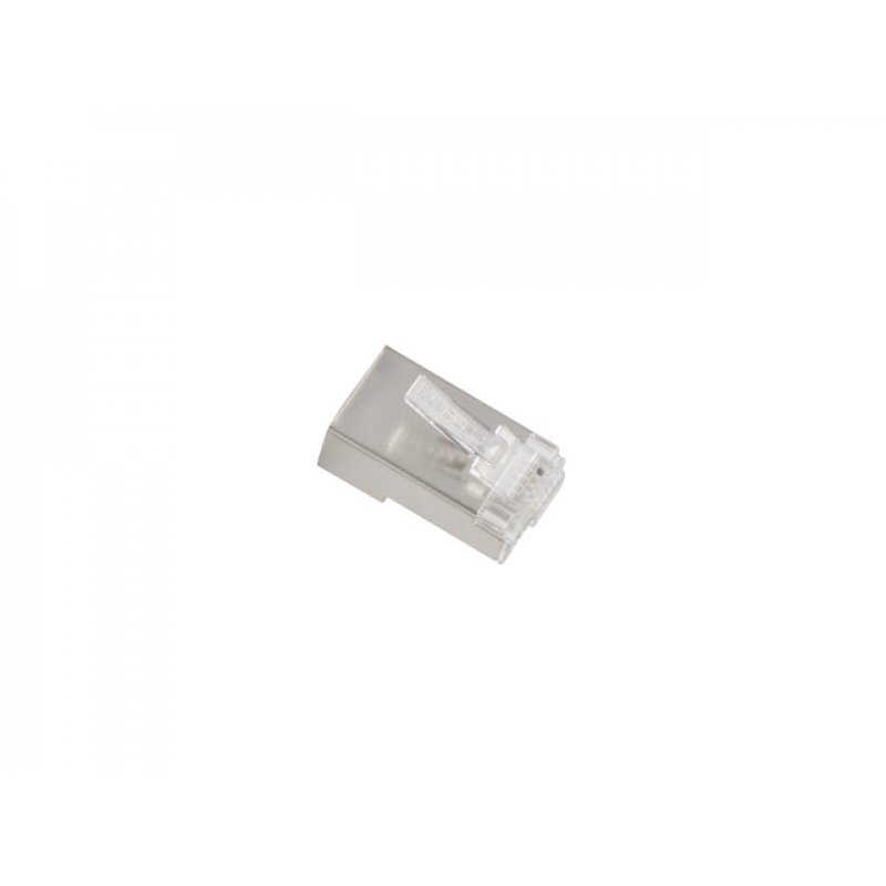 Lanberg PLS-5000 connecteur de fils RJ-45 Acier inoxydable, Transparent