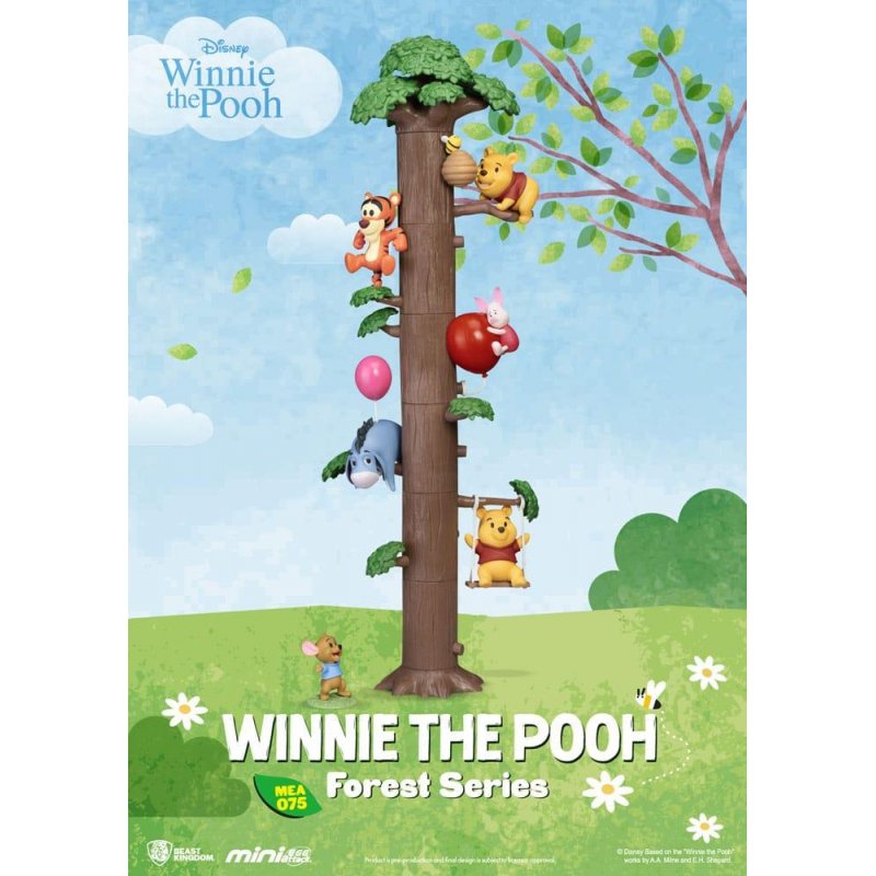 WINNIE L'OURSON - Forest Series - Set 6 Statuette Mini Egg Attack 12cm
