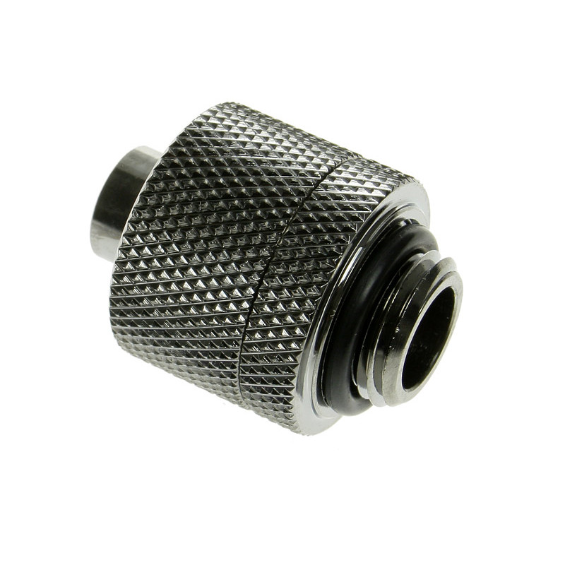 Bitspower Anschluss gerade G1/4 Zoll AG auf 16/10mm - schwarz glänzend