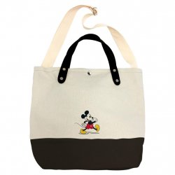 MICKEY - Sac Bandoulière en Toile - 37x26x11cm