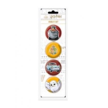 HARRY POTTER - Eraser Set