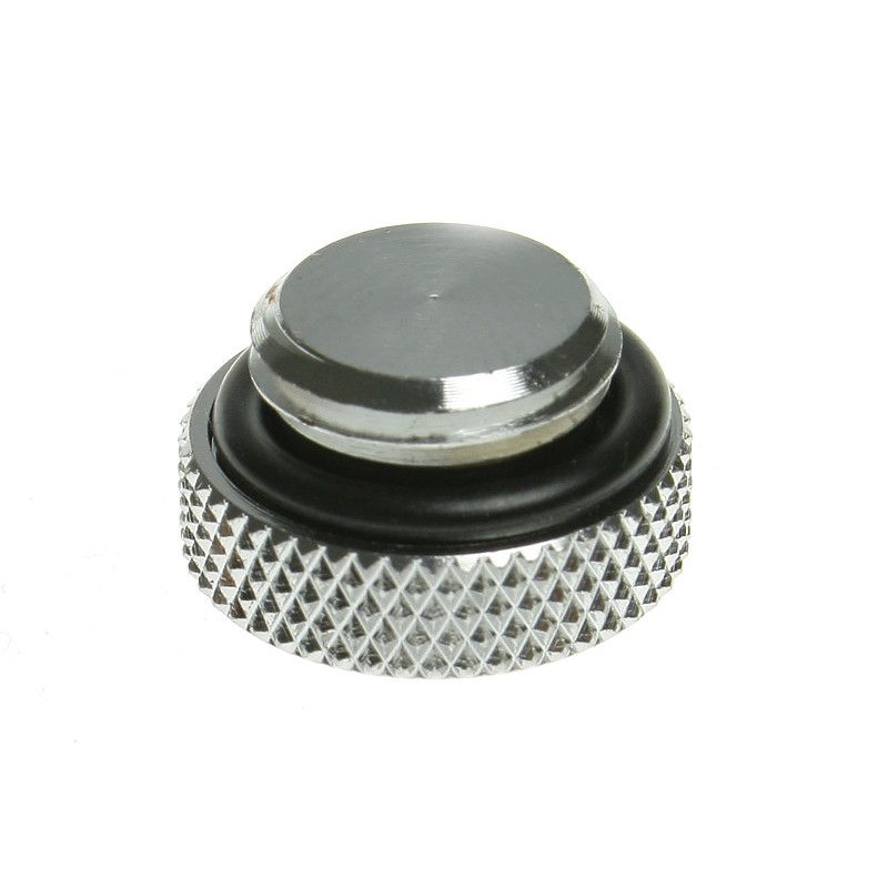 Bitspower Verschlussstopfen G1/4 Zoll AG - silber glänzend