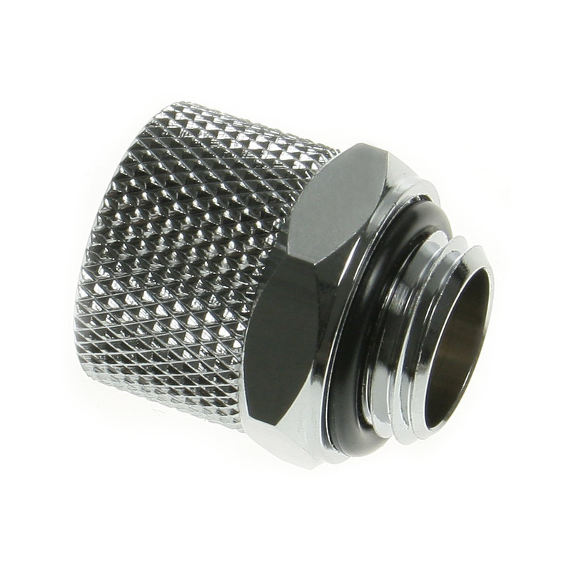 Bitspower Anschluss gerade G1/4 Zoll AG auf 11/8mm - silber glänzend