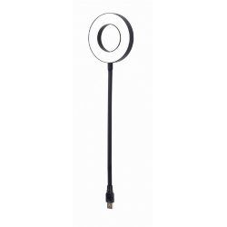 Gembird NL-LEDRING-01 gadget USB Noir, Blanc Lampe