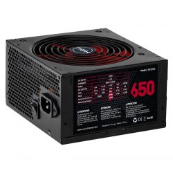 FUENTE ALIMENTACION NOX NX650 650W ATX NEGRO