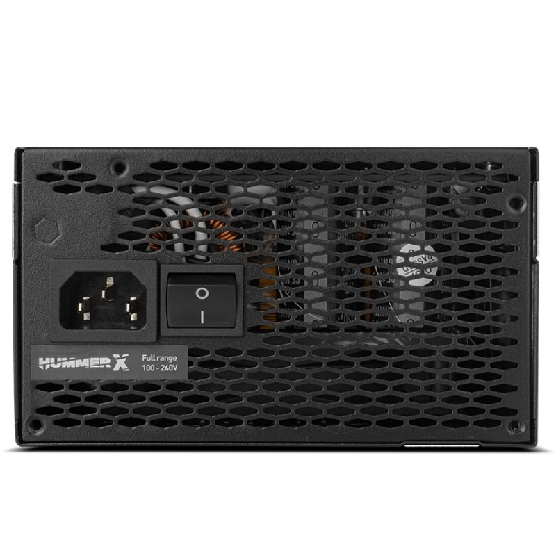 NOX HUMMER X 850W PLUS GOLD power supply unit 24-pin ATX Black
