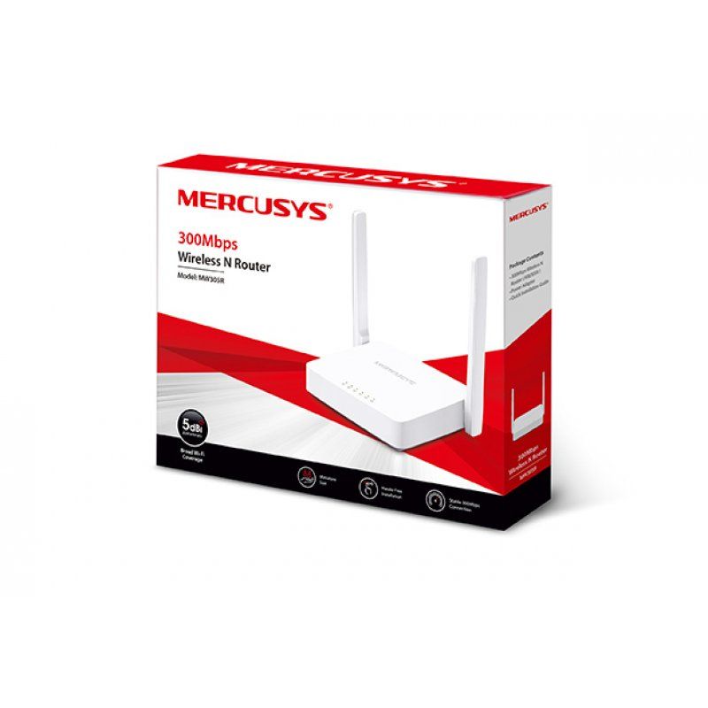 Mercusys MW305R routeur sans fil Fast Ethernet Monobande (2,4 GHz) Blanc