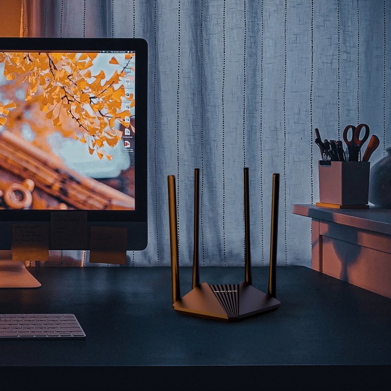 Mercusys MR30G routeur sans fil Gigabit Ethernet Bi-bande (2,4 GHz / 5 GHz) Noir