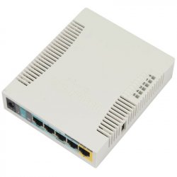 Mikrotik RB951Ui-2HnD Blanc Connexion Ethernet, supportant l'alimentation via ce port (PoE)