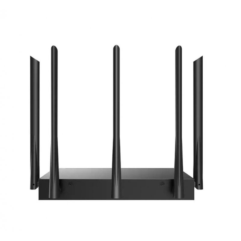 Tenda W30E AX3000 routeur sans fil Gigabit Ethernet Bi-bande (2,4 GHz / 5 GHz) Noir