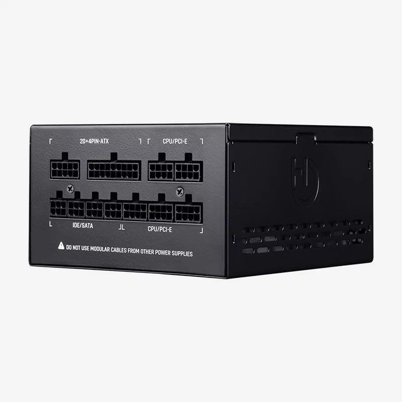 Hiditec BZX850 unité d'alimentation d'énergie 850 W 20 4 pin ATX ATX Noir