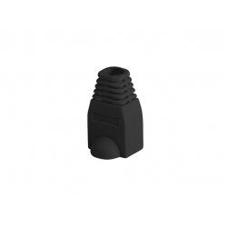FUNDA PROTECTOR LANBERG CONECTOR RJ45 (PACK 100 UDS) NEGRO