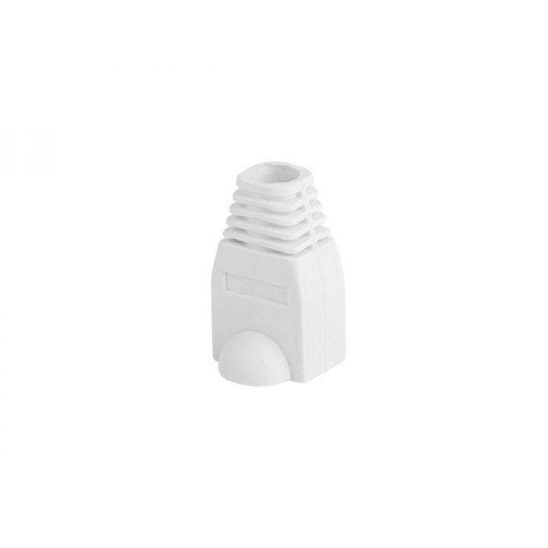 FUNDA PROTECTOR LANBERG CONECTOR RJ45 (PACK 100 UDS) BLANCO