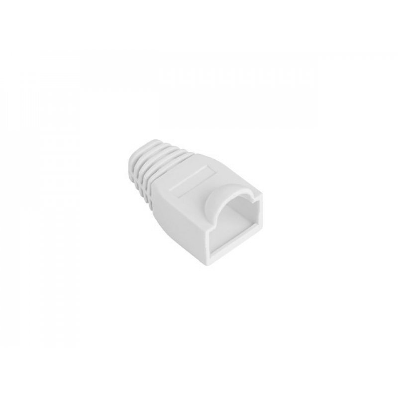 FUNDA PROTECTOR LANBERG CONECTOR RJ45 (PACK 100 UDS) BLANCO