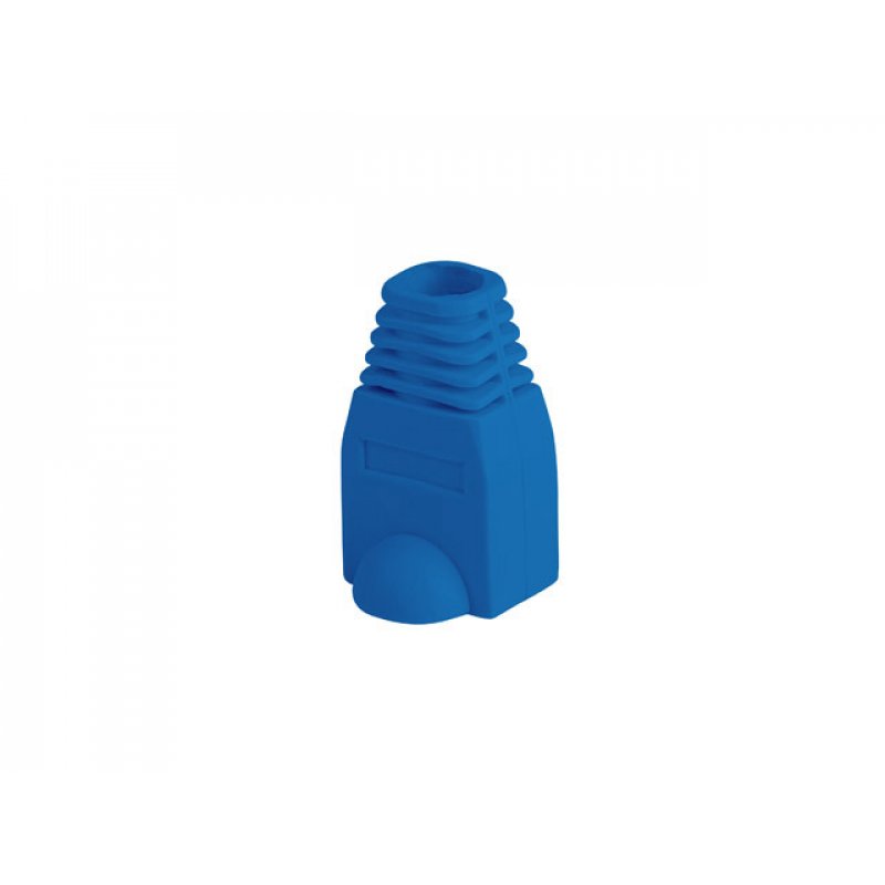 FUNDA PROTECTOR LANBERG CONECTOR RJ45 (PACK 100 UDS) AZUL
