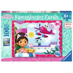 Ravensburger - Puzzle Gabby's Dollhouse 100p