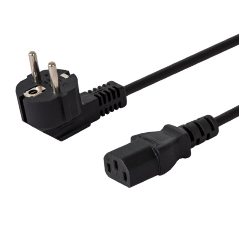 Savio CL-98 power cable Black 1.8 m IEC C13 Power plug type E