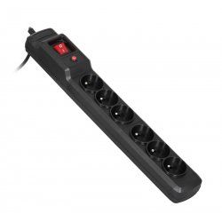 Activejet COMBO 6GN 3M multiprise 6 sortie(s) CA Intérieure Noir