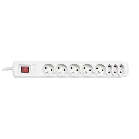 Activejet APN-8G/1 5M-GR power strip with cord