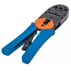 Intellinet Universal Modular Plug Crimping Tool For RJ45 RJ12 and RJ11 modular plugs