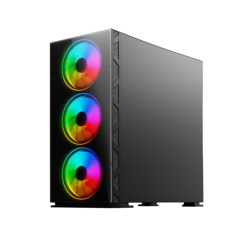 SAVIO PC Case Prime X1 ARGB Glass Black