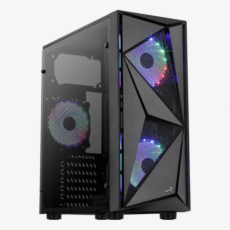 Aerocool Glider Cosmo-A-BK-v2 Midi Tower Noir