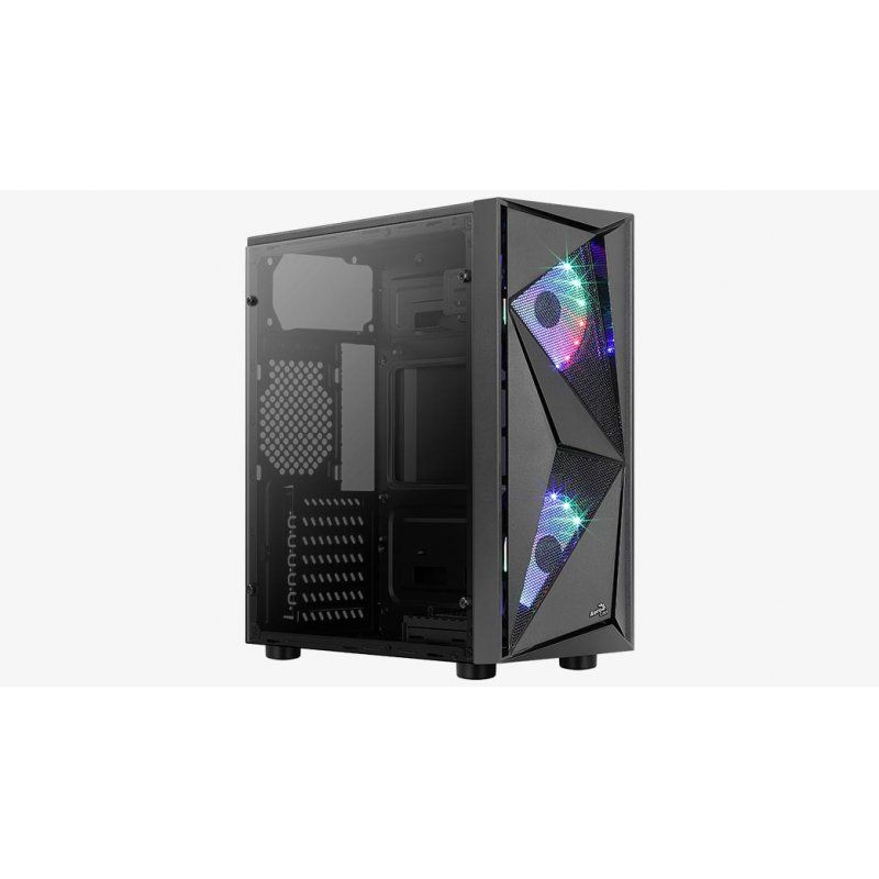 Aerocool Glider Cosmo-A-BK-v2 Midi Tower Noir