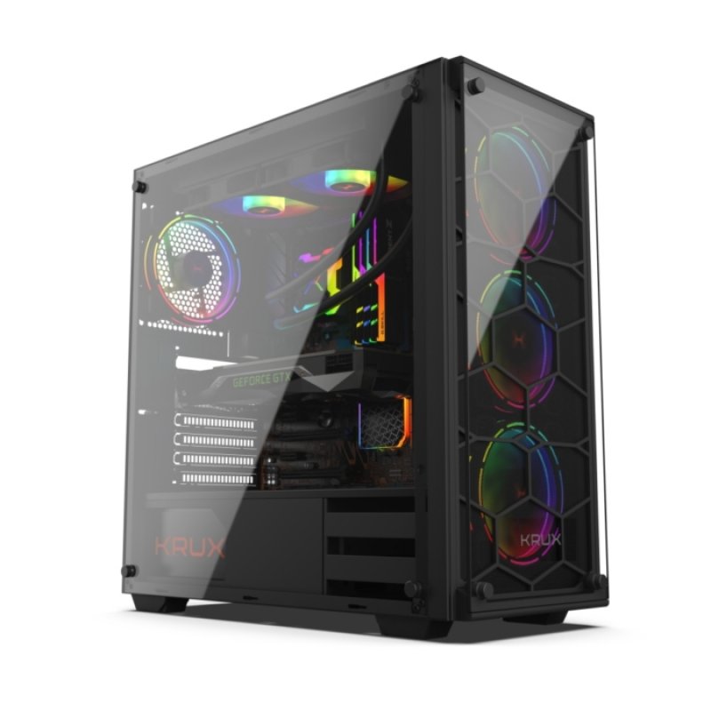 Krux LEDA ATX Tower Black