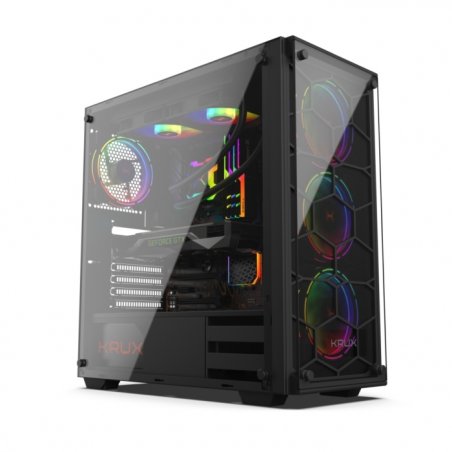 Krux LEDA ATX Tower Black