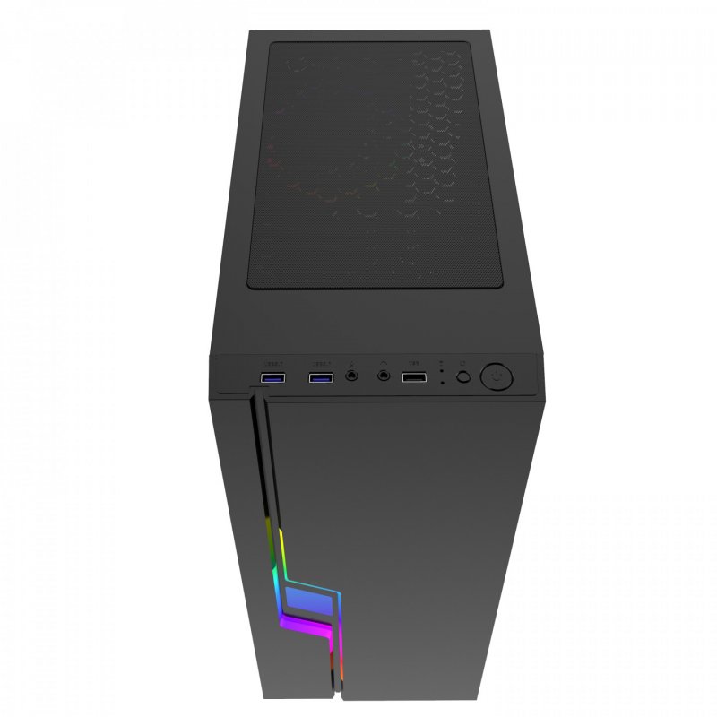 Gembird Fornax 2000 RGB Midi Tower Noir