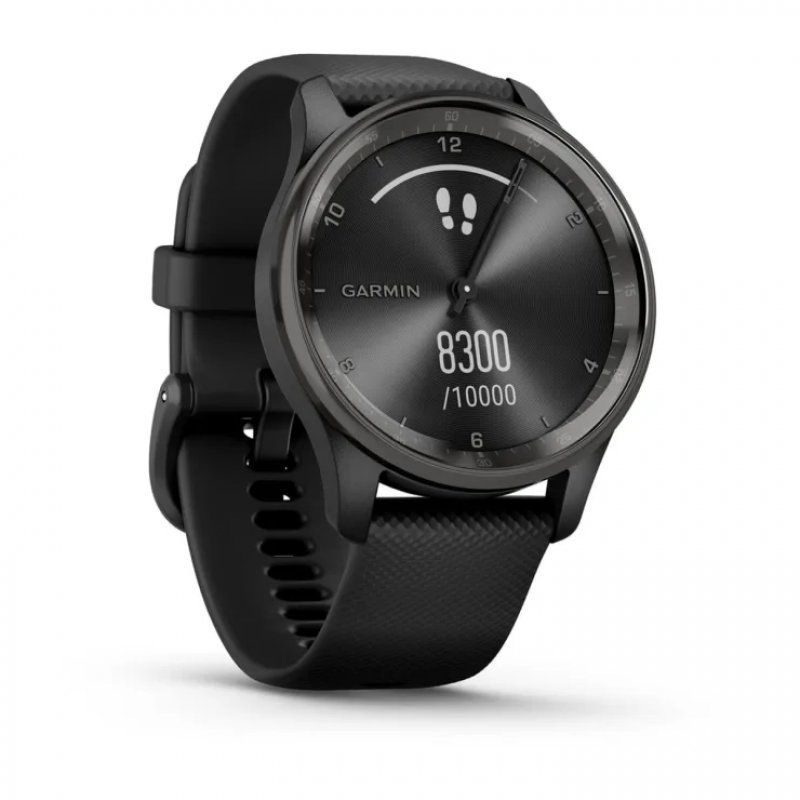 Garmin vivomove Trend LCD 40 mm Hybride 254 x 346 pixels Écran tactile Noir GPS (satellite)