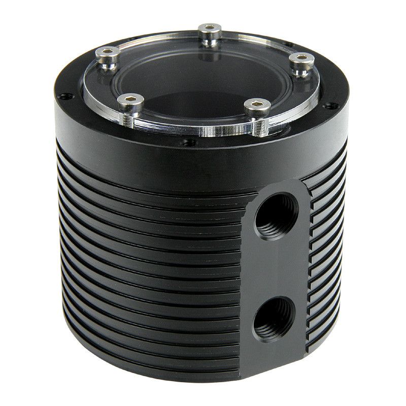 aqua computer compatible Aquatube Ausgleichsbehälter Delrin - black