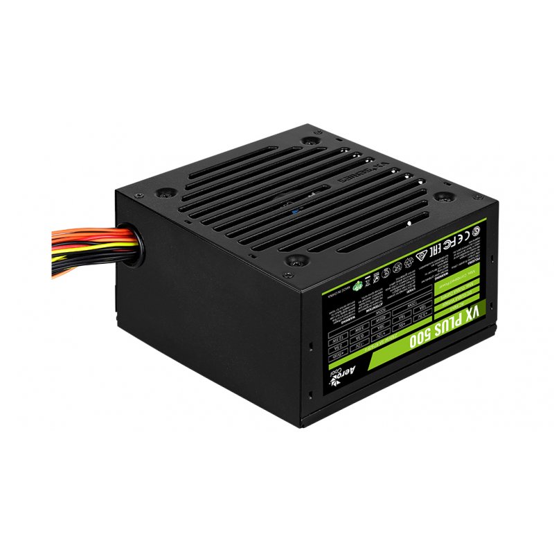 Aerocool VX Plus 500 unité d'alimentation d'énergie 500 W 20 4 pin ATX ATX Noir