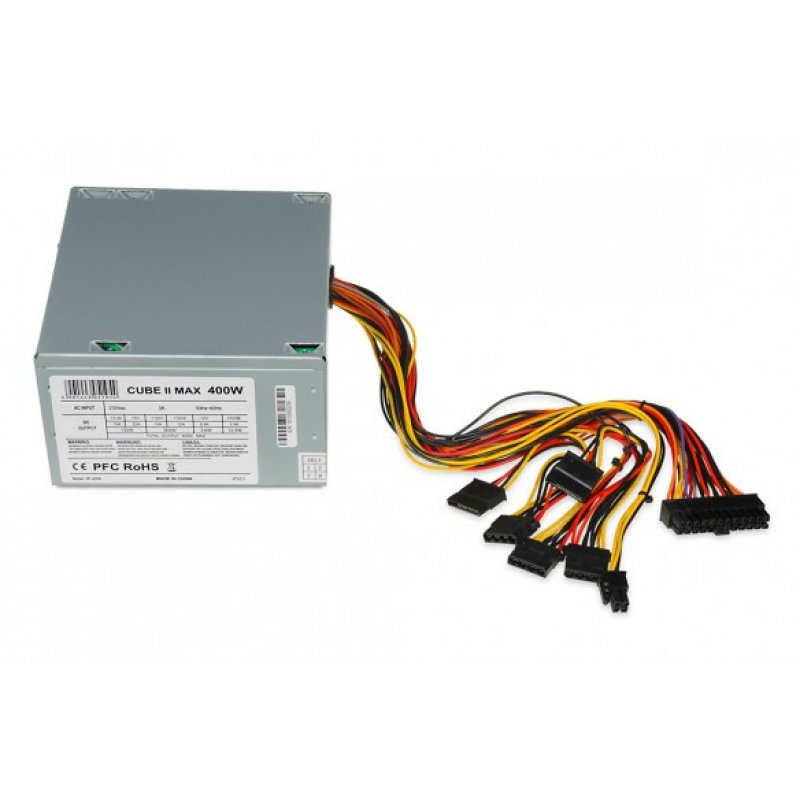 iBox CUBE II power supply unit 400 W 20 4 pin ATX ATX Silver