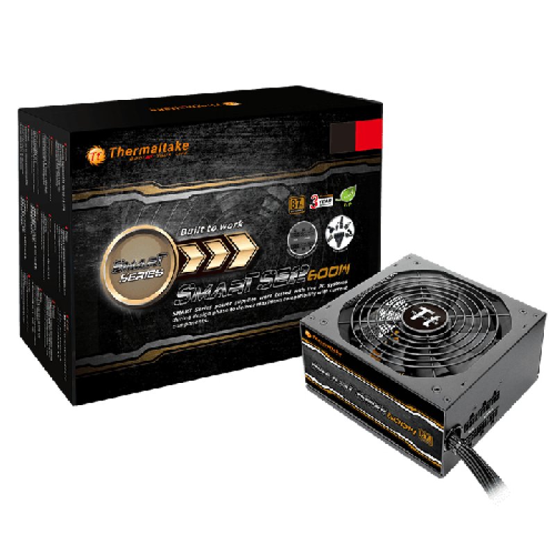 Thermaltake Smart SE2 600W unité d'alimentation d'énergie ATX Noir