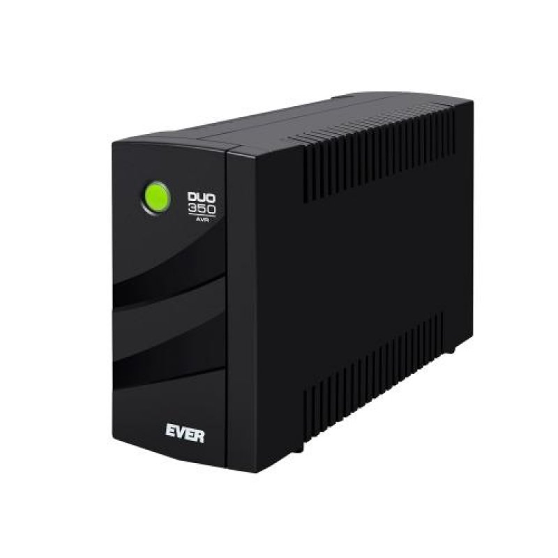 Ever DUO 350 AVR alimentation d'énergie non interruptible Interactivité de ligne 0,35 kVA 245 W 2 sortie(s) CA