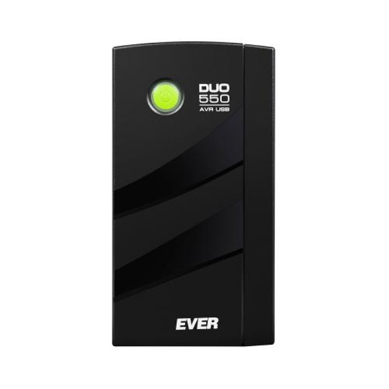 Ever DUO 550 AVR USB uninterruptible power supply (UPS) Line-Interactive 0.55 kVA 330 W 4 AC outlet(s)