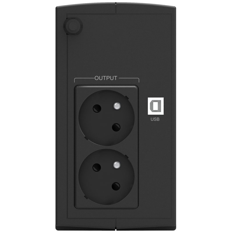 PowerWalker Basic VI 650 SB FR alimentation d'énergie non interruptible Interactivité de ligne 0,65 kVA 360 W 2