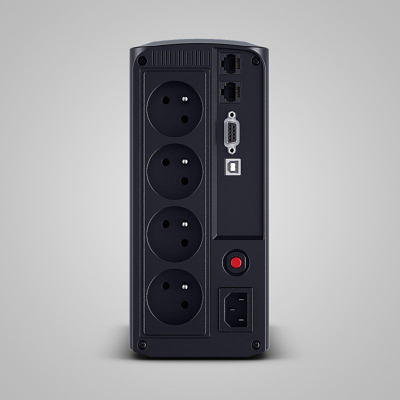 CyberPower Tracer III VP1000ELCD-FR alimentation d'énergie non interruptible Interactivité de ligne 1 kVA 550 W 4