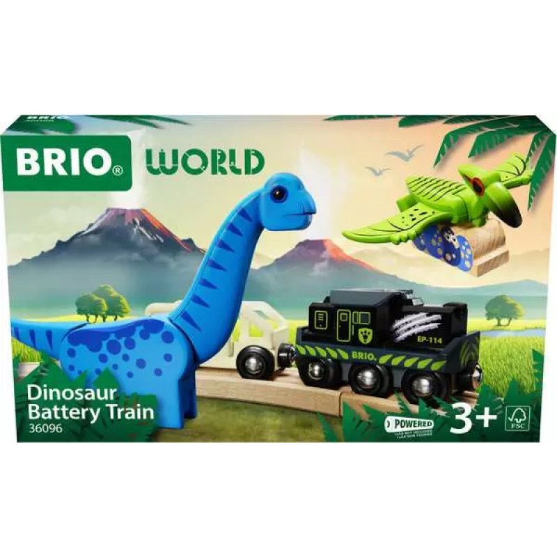 BRIO Dinosaur Battery Train