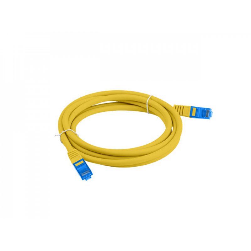 Lanberg PCF6A-10CC-0300-Y câble de réseau Jaune 3 m Cat6a S/FTP (S-STP)