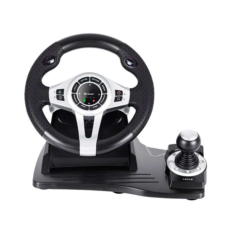 Tracer TRAJOY46524 Gaming Controller Black Steering wheel Pedals PlayStation 4 Playstation 3