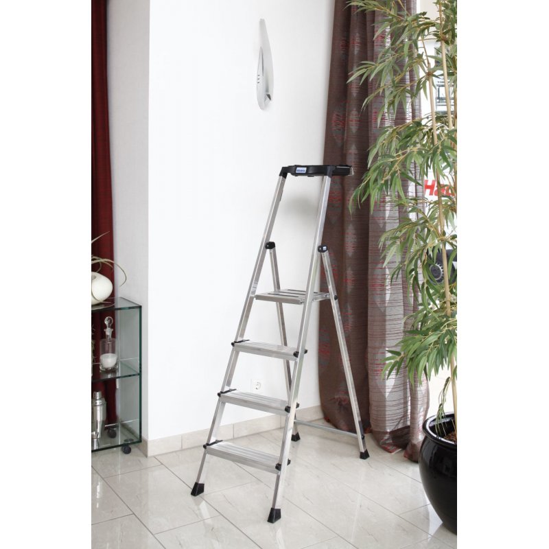 Krause Secury Folding ladder silver