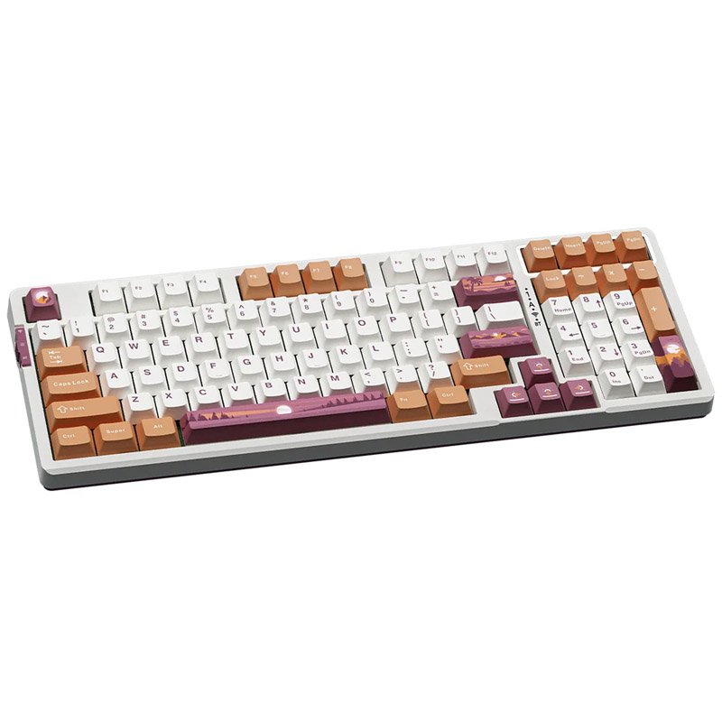 VGN V98Pro V2 Gaming Tastatur, Blueberry Ice Cream - Twilight (US)