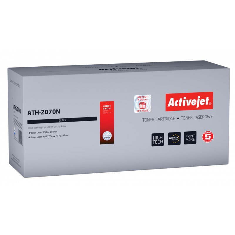 Activejet ATH-2070N (remplacement HP 117A 2070A Suprême 1000 pages noir)