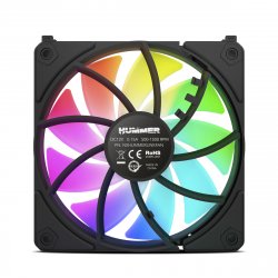 NOX NXHUMMERELINKBK computer cooling system Computer case Fan 12 cm Black 1 pc(s)