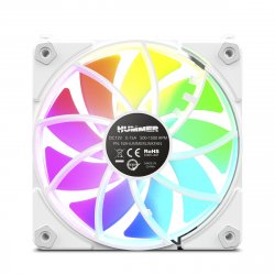 NOX NXHUMMERELINKWH computer cooling system Computer case Fan 12 cm White 1 pc(s)