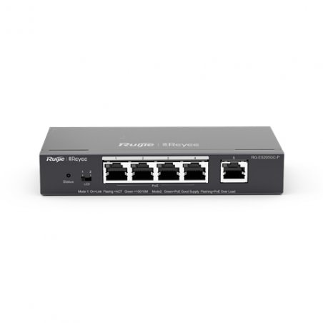 Ruijie Networks RG-ES205GC-P commutateur réseau Géré L2 Gigabit Ethernet (10/100/1000) Connexion Ethernet,
