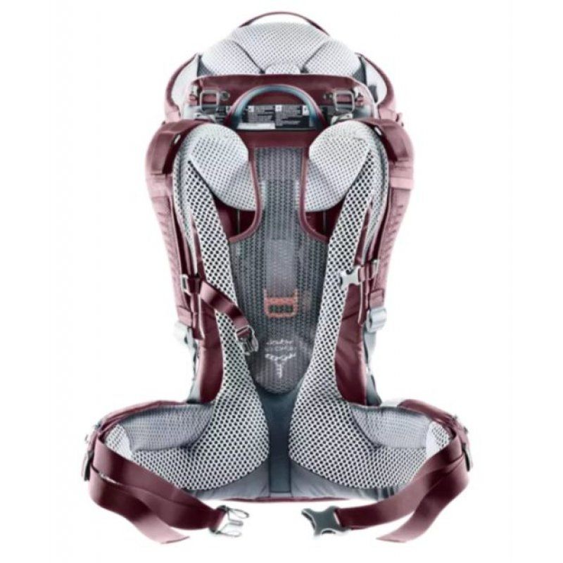 Deuter Kid Comfort Sac à dos porte-bébé Polyamide Rouge